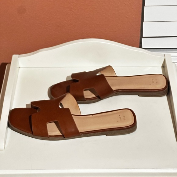 a new day Tan Slide Sandals - Picture 2 of 7